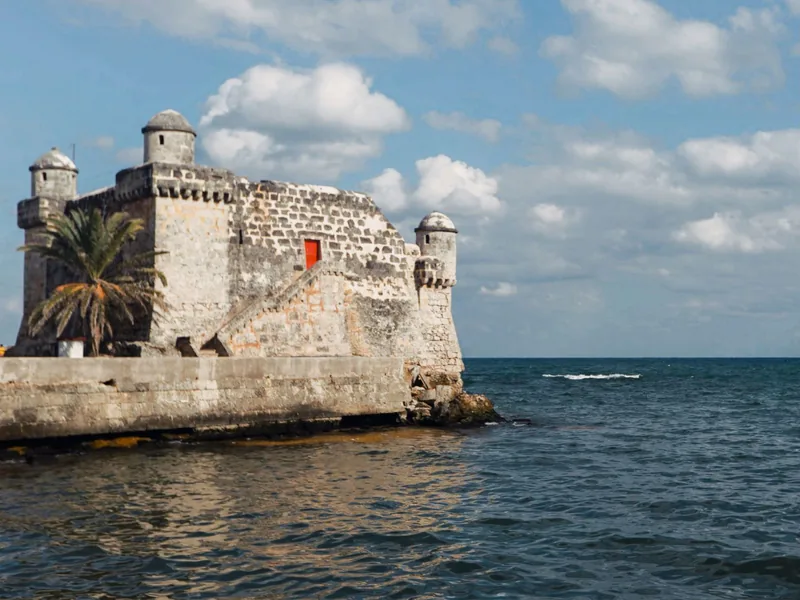 Fort Cojimar na wybrzeżu Hawany, Kuba