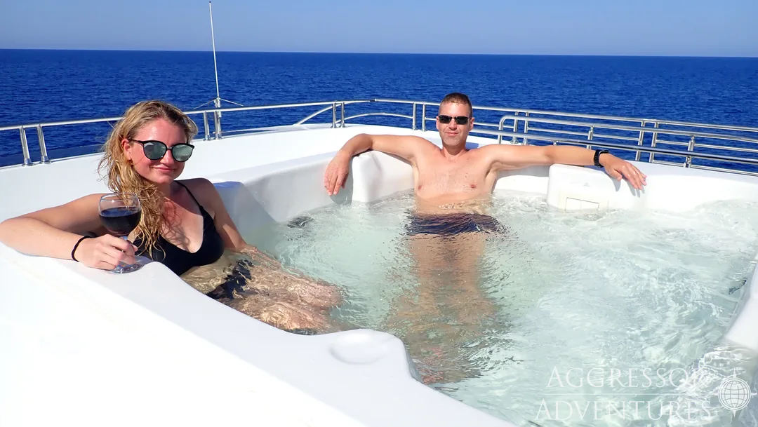 Jacuzzi na pokładzie