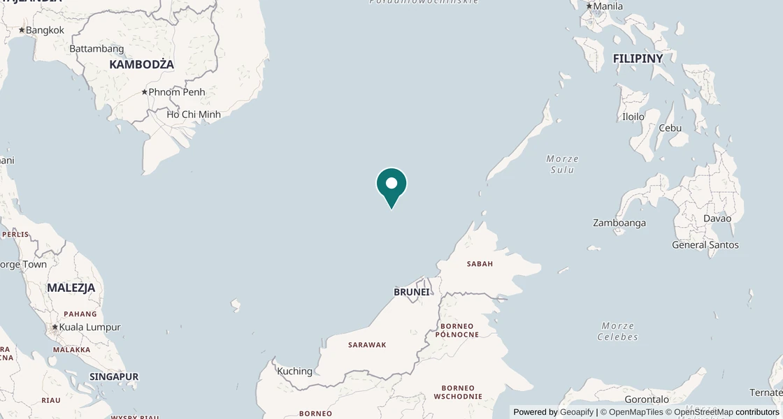 Mapa nurkowa: Layang-Layang, Malezja