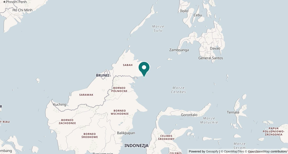 Mapa: Malezja: Mabul