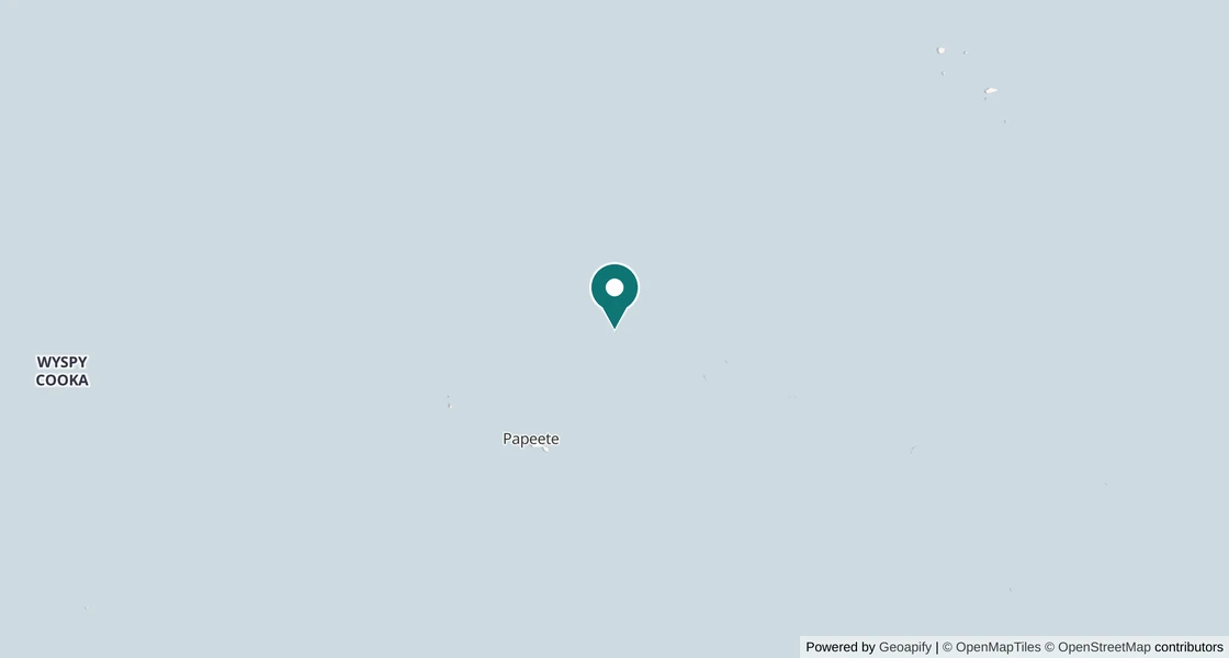 Mapa: Polinezja Francuska: Tuamotu