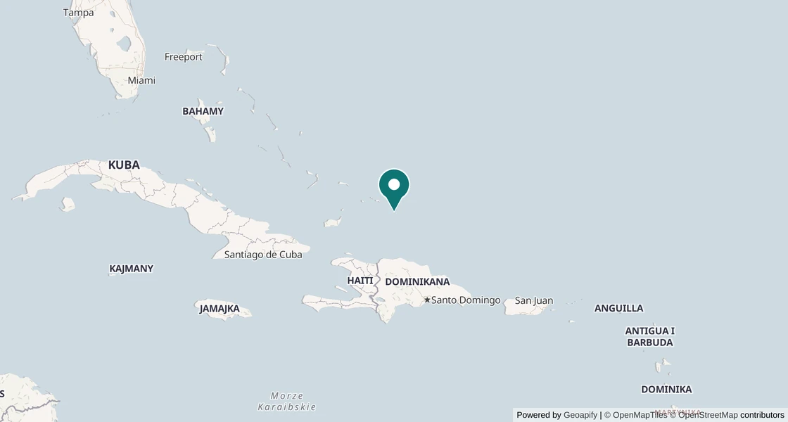 Mapa: Turks i Caicos: Grand Turk